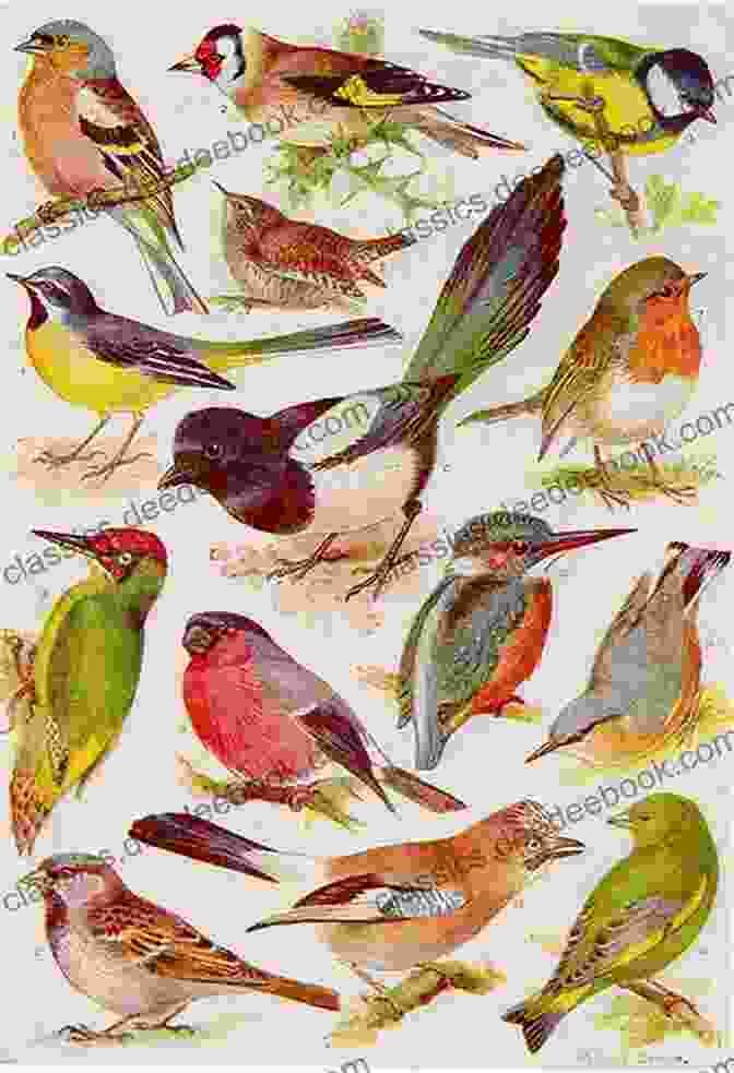 A Collection Of Vintage Bird Illustrations Showcasing The Diverse Ways In Which Birds Have Been Depicted Throughout History Bird Words Jamie Skeie