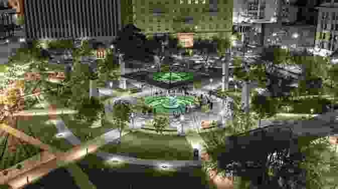 A Panoramic View Of San Jacinto Plaza, Showcasing The Iconic El Paso County Courthouse And Surrounding Historic Buildings A Walking Tour Of El Paso Texas (Look Up America Series)