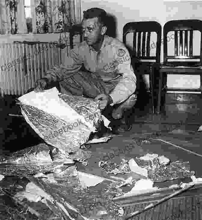 A Photo Of The Alleged UFO Debris That Was Found In Roswell, New Mexico, In 1947. The Highland Rescue: The Seriously Weird Summer Part Two