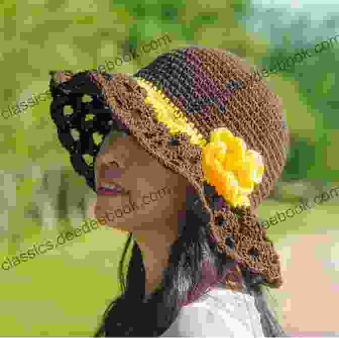 Crochet Sun Hat With A Wide Brim And An Adjustable Chin Strap, Providing Sun Protection In Style. Crochet Projects: 84 Beautiful Crochet Decorations And Clothes Pieces For Any Time Of The Year