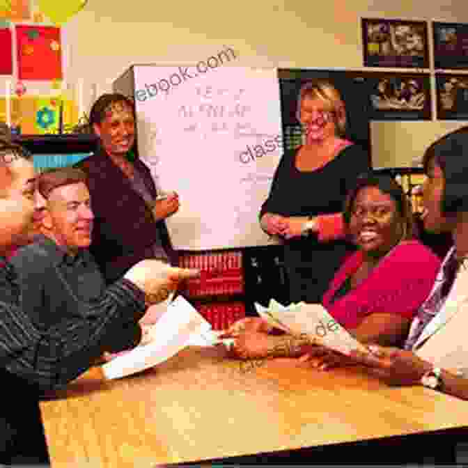 Image Of Administrators And Teachers Collaborating To Plan A School Wide PBL Initiative Project Based Learning In The Math Classroom: Grades K 2