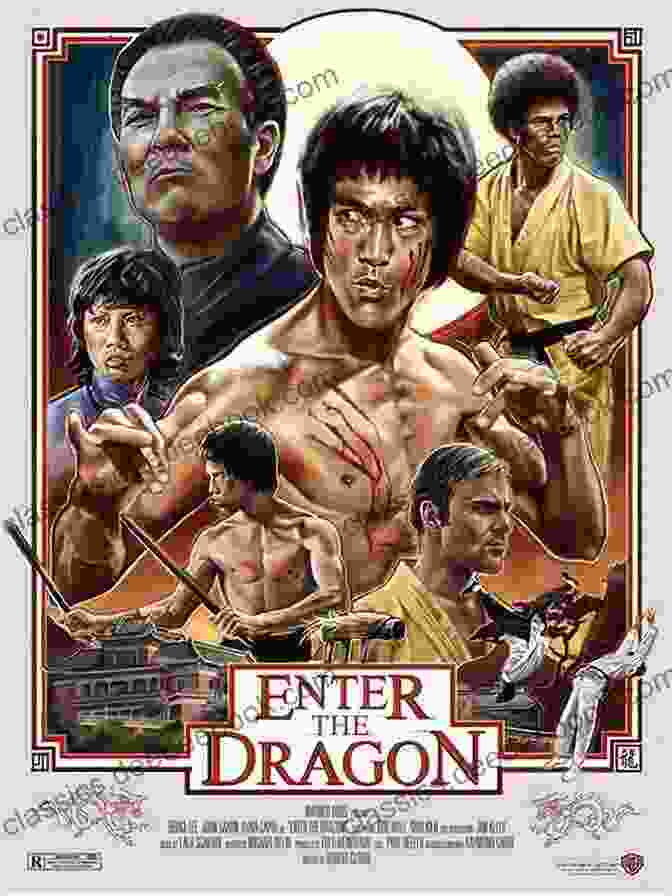 Poster For The Film 'Enter The Dragon' Golden Age Of Exploitation (The Independent B Movie Posters Collection Vol I)