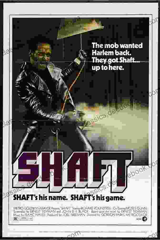 Poster For The Film 'Shaft' Golden Age Of Exploitation (The Independent B Movie Posters Collection Vol I)