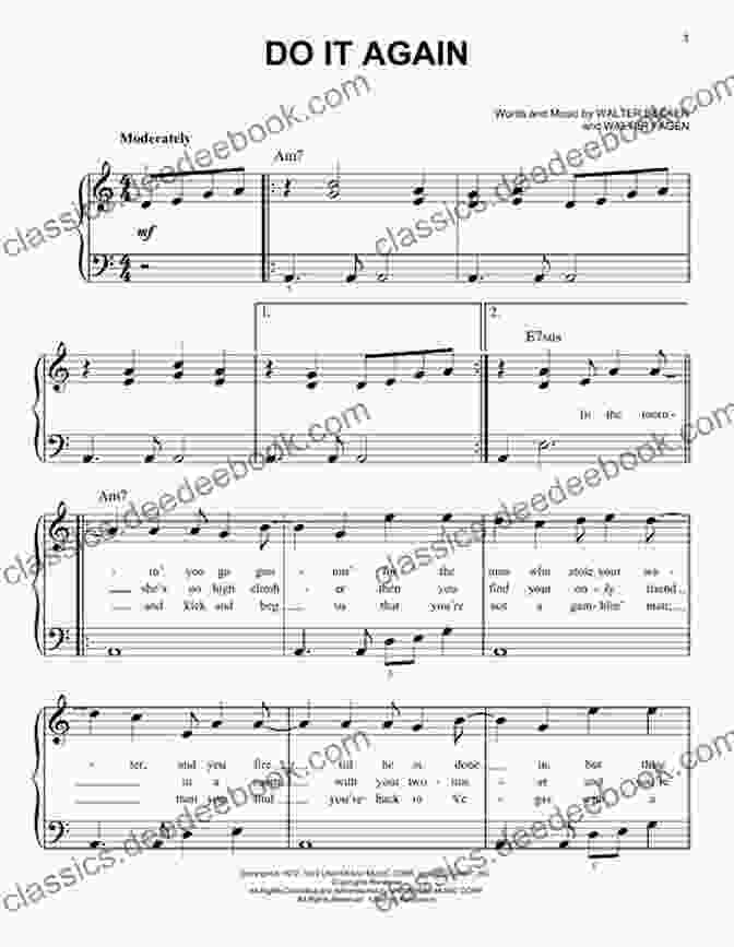 Steely Dan Do It Again Piano Sheet Music Steely Dan Greatest Hits Songbook (PIANO)