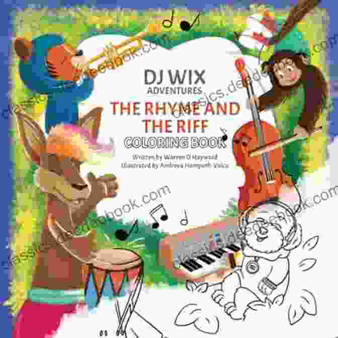 The Riff Game DJ Wix Adventures The Rhyme The Riff Coloring