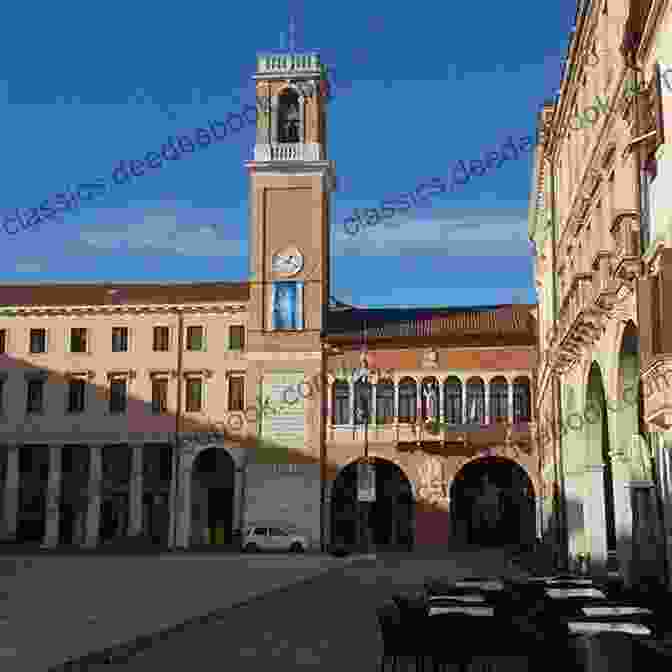 View Of Piazza Vittorio Emanuele II In Rovigo, Italy, Surrounded By Historical Buildings And Cafes Cuor Di Veneto Anatomia Di Un Popolo Che Fu Nazione