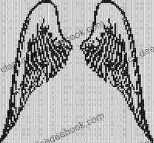 Angel Wings 2 Cross Stitch Pattern