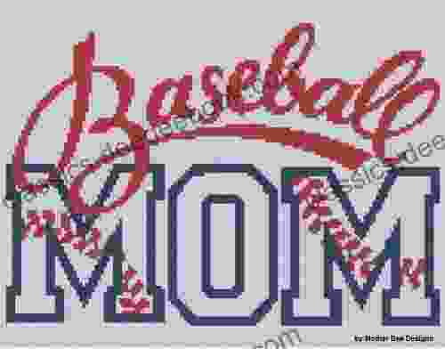 Baseball Mom Cross Stitch Pattern