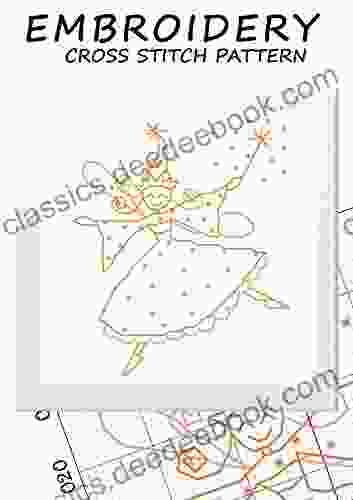 Christmas Embroidery Pattern Easy Cross Stitch Yellow Fairy Home Decor Disney Princess Fairies For Kids Mini Fairy Ballet Stitch Needlework Design Minimalist Wall Art Funny Needlepoint Modern Design