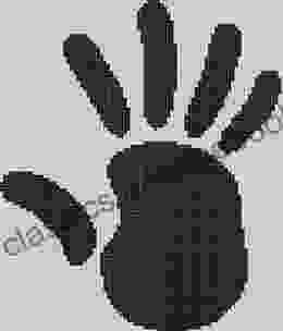 Hand Print Cross Stitch Pattern