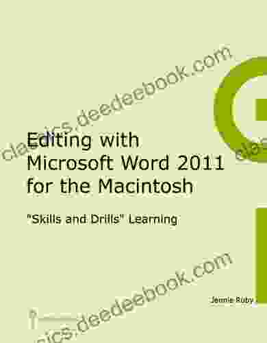 Editing With Microsoft Word 2024 For The Macintosh